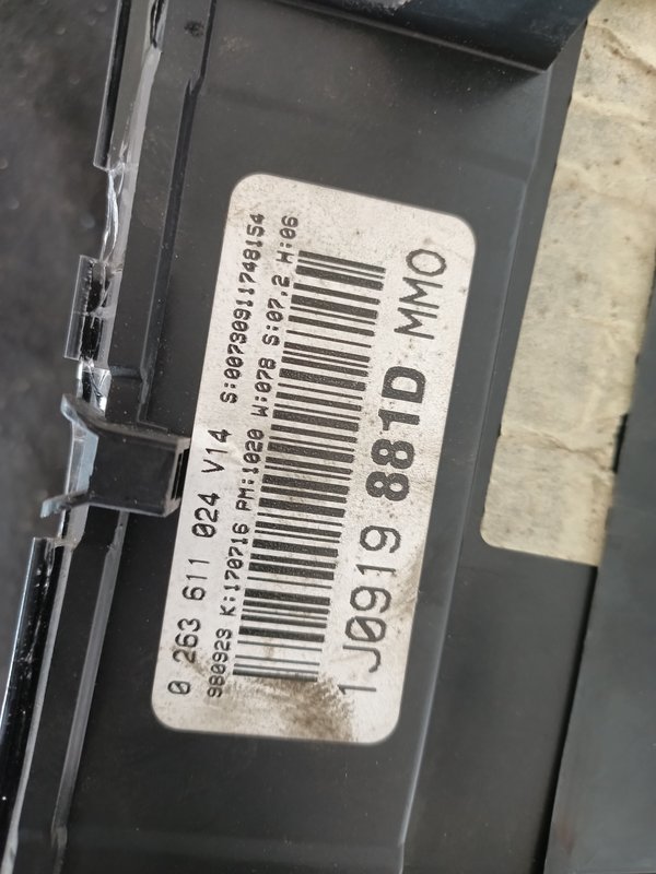 Quadrante VW GOLF IV 1J0919881D