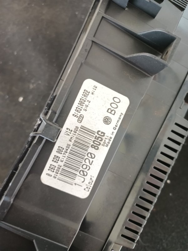 Quadrante VW GOLF IV 1J0920805G