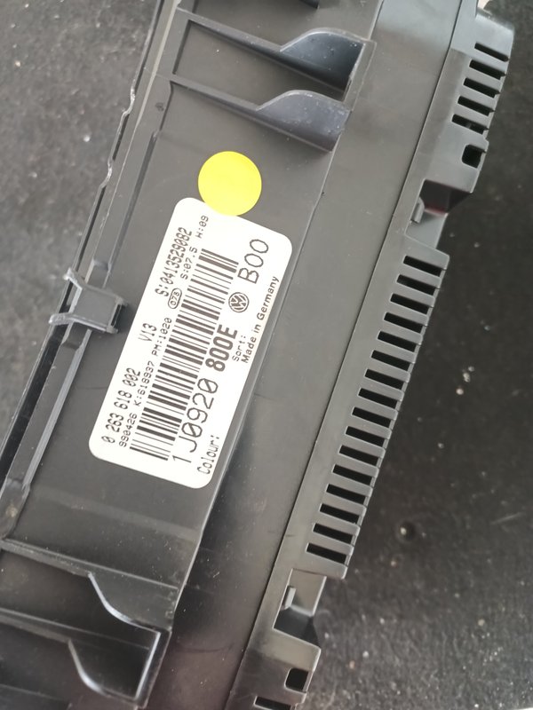Quadrante VW GOLF IV 1J0920800E