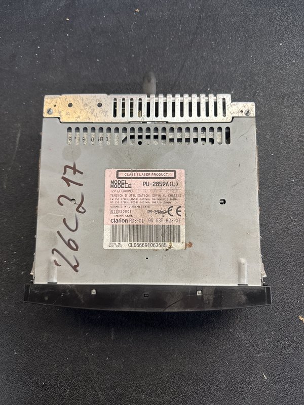 Radio Peugeot Citroen 96635823XT
