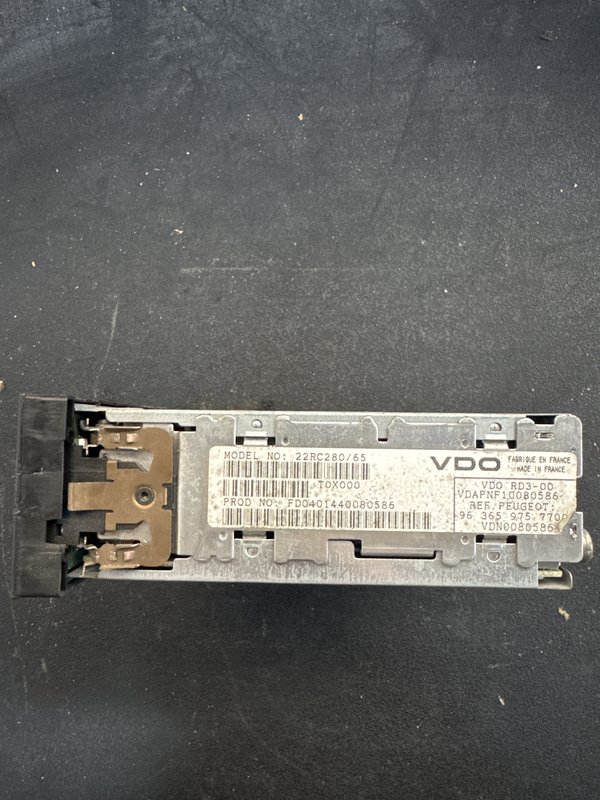 Radio Peugeot 307 963659757700