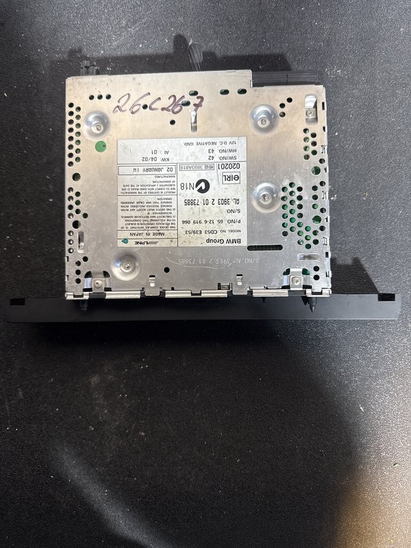 Leitor CD BMW E39 E53 65126919066