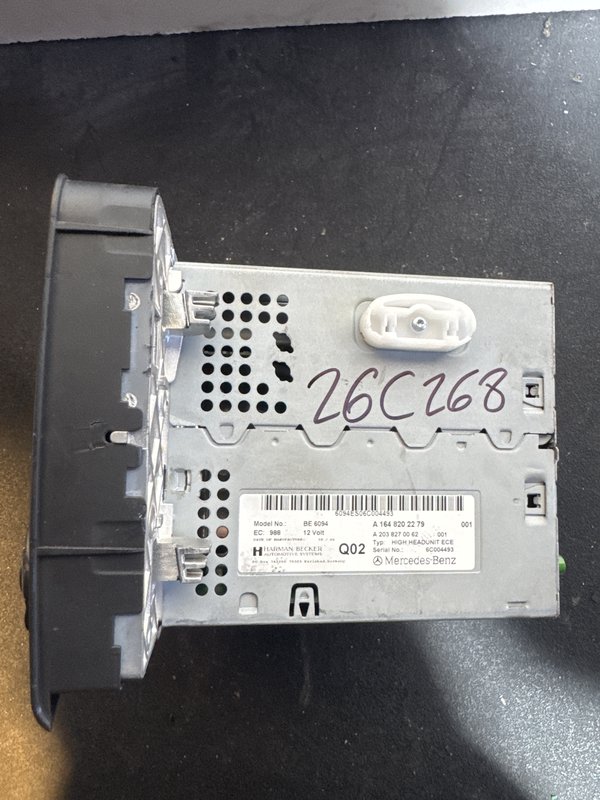 Radio Mercedes ML W164 A1648202279