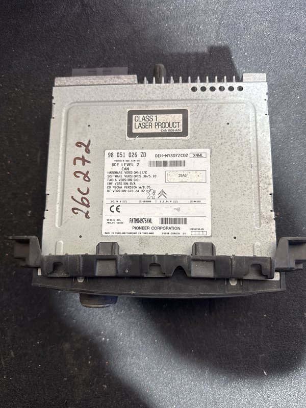 Radio Peugeot 208 I 98051026ZD