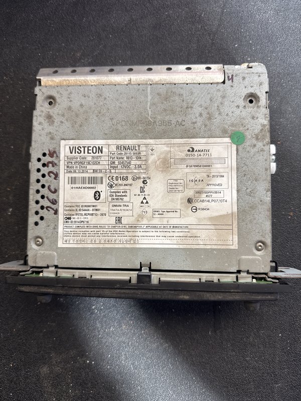 Radio Renault Trafic III 281155093R