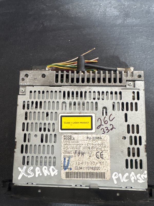 Radio Peugeot Citroen 9632592480