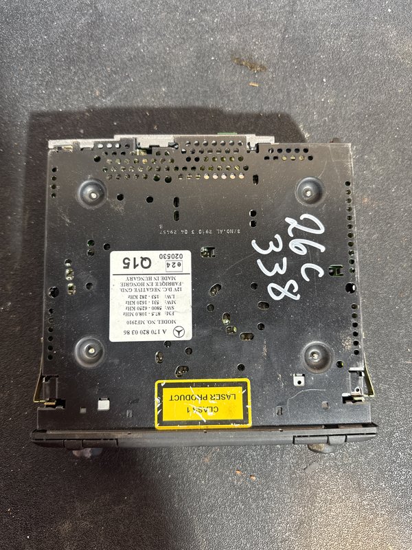 Radio Mercedes w210 A1708200386