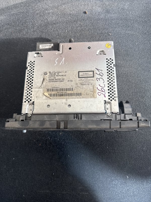 Radio BMW E87 Serie 1 65129229241