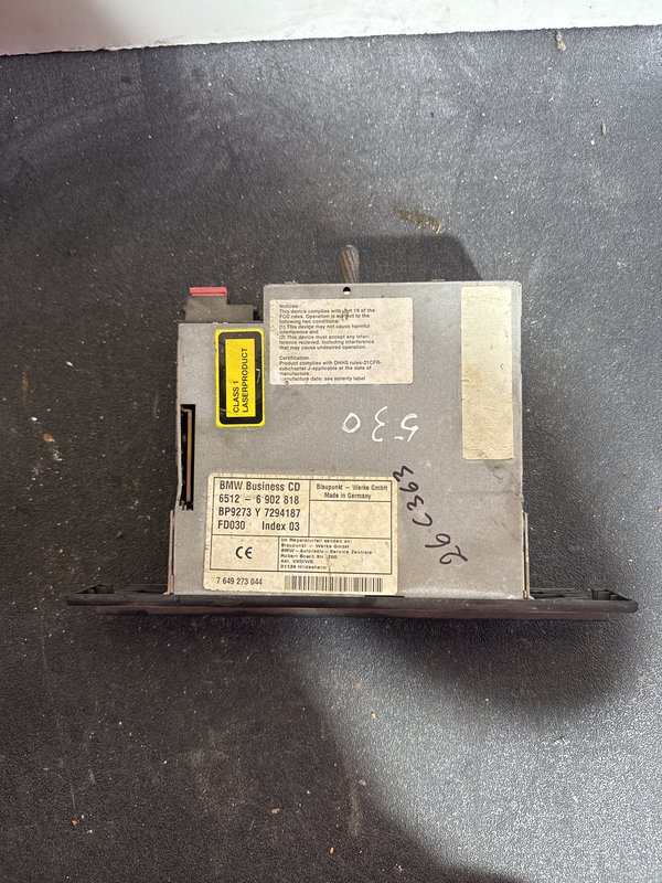 Leitor CD BMW E39 E53 7649273042