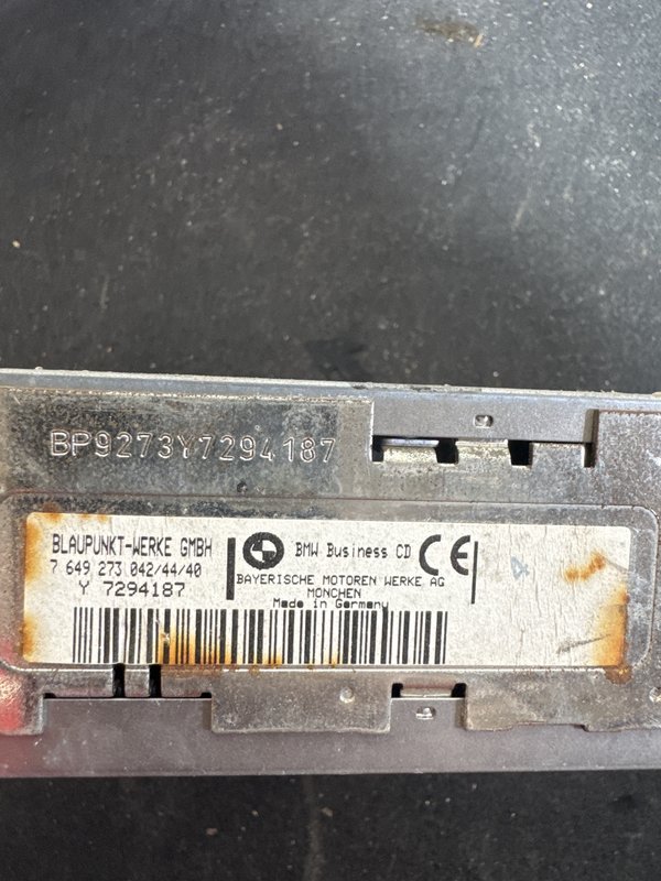 Leitor CD BMW E39 E53 7649273042