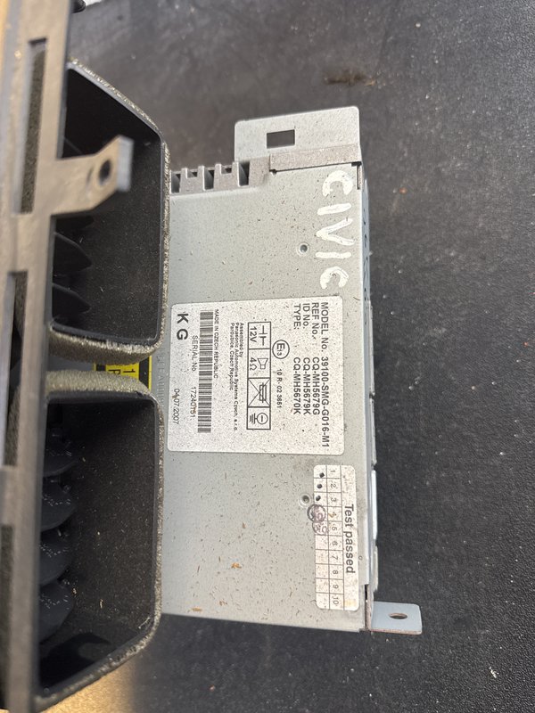 Radio Honda Civic VIII 39100-SMG-G016-M1