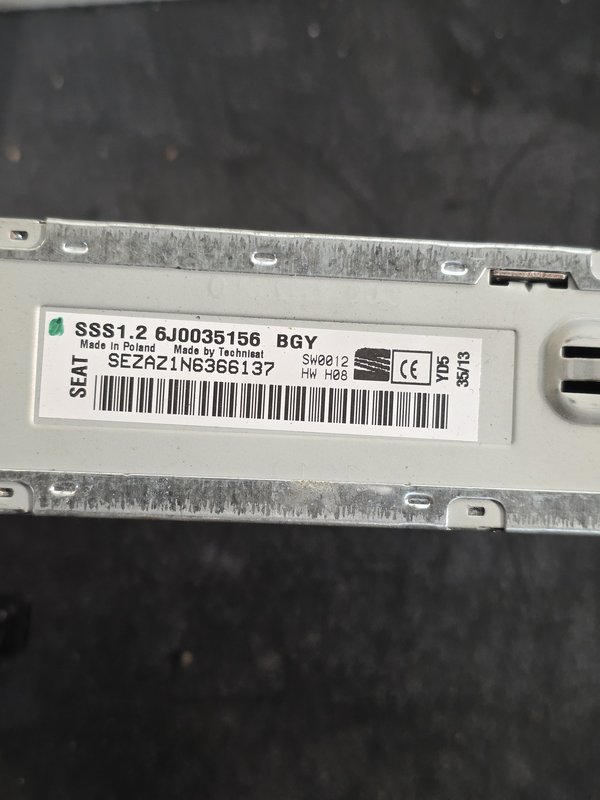Radio Seat Ibiza 6J 6J0035156