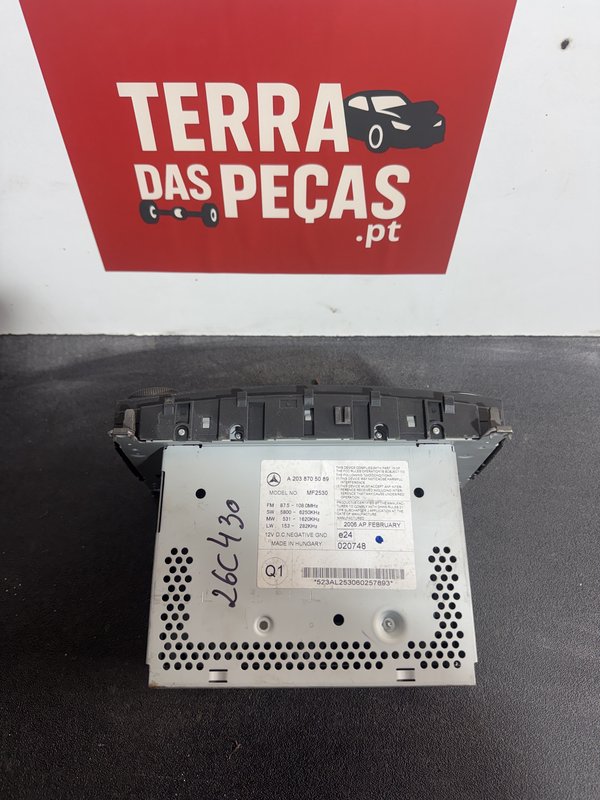 Radio Mercedes W203 A2038705089