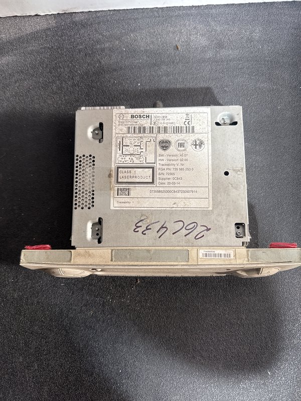 Radio Fiat 500 I 7643706316