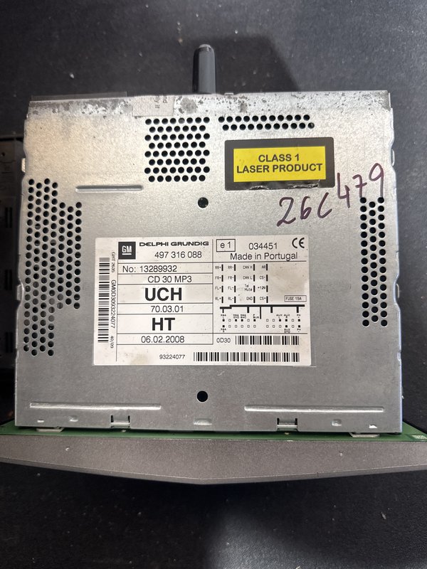 Radio Opel Corsa D 497316088