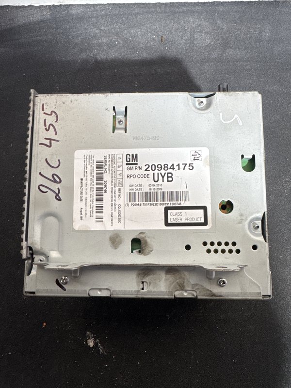 Radio Opel Astra J 20984175
