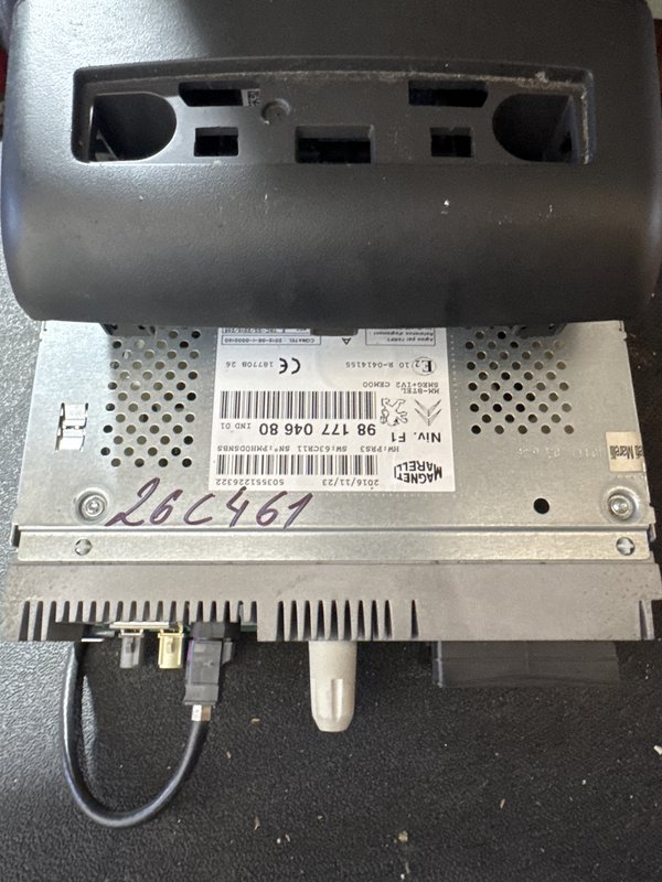 Radio Ecra Peugeot partner II 9817704680
