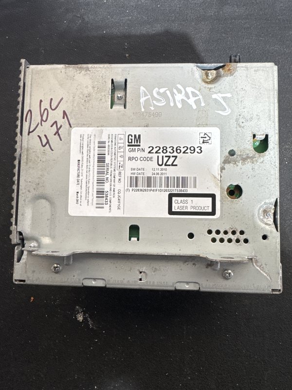 Radio opel Astra J 28836293