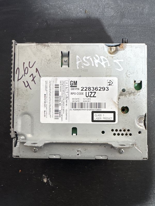 Radio opel Astra J 28836293