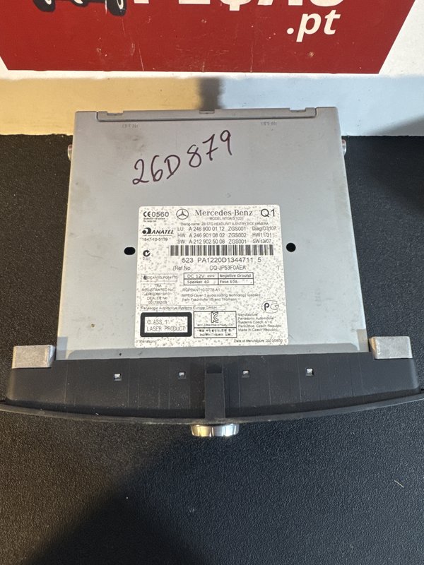 Radio Mercedes W176 A2469000112