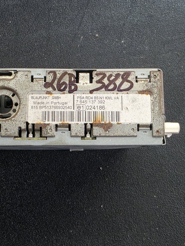 Radio Peugeot Citroen 9659138977