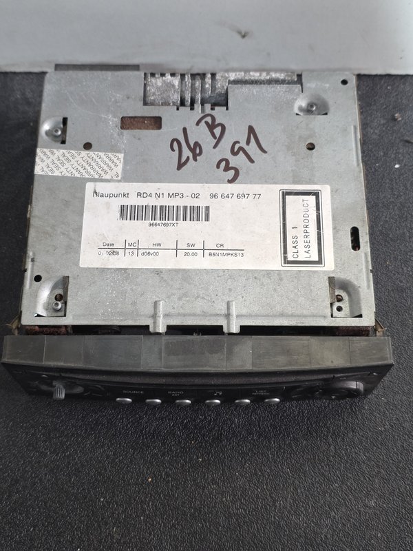 Radio Peugeot Citroen 9664769777
