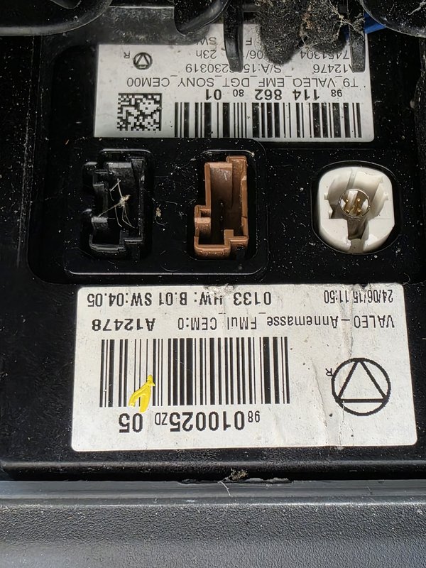 Radio Citroen C4 Cactus 98010025ZD05