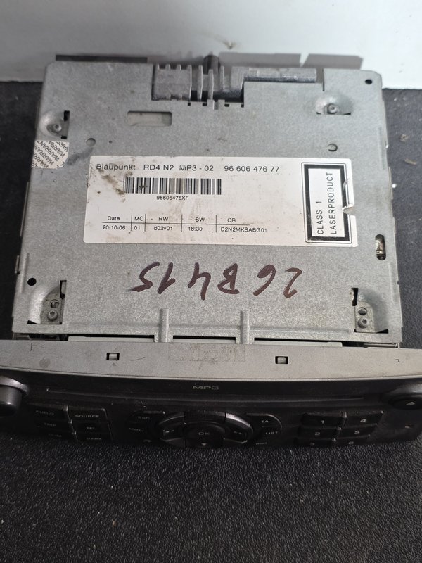 Radio Peugeot 407 9660647677