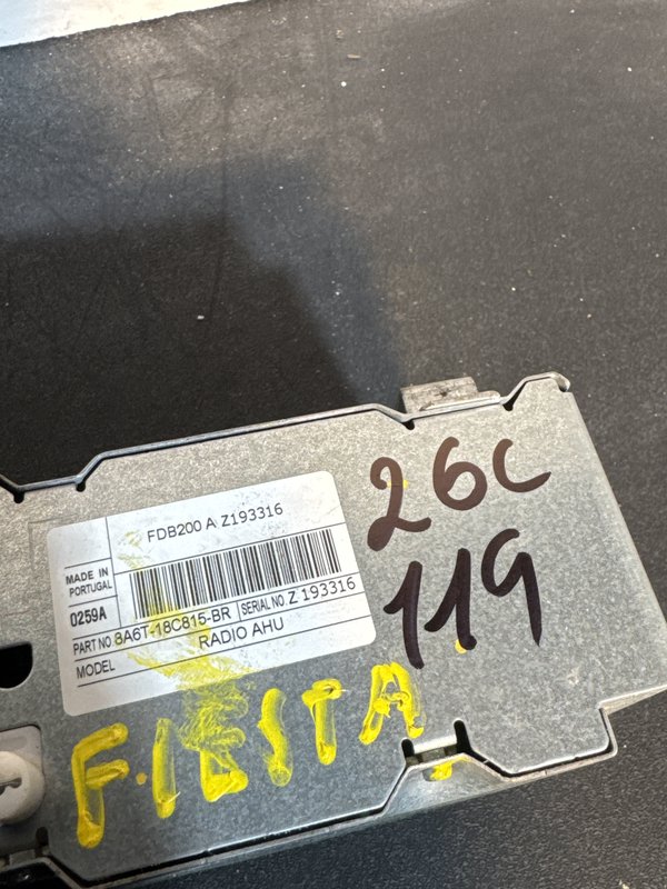 Radio Ford Fiesta VI 8A6T-18C815-BR