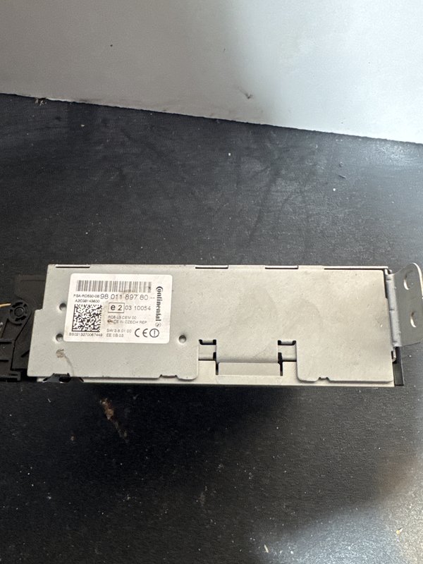 Radio Citroen C4 II 9801189780