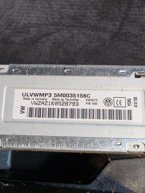 Radio skoda vw seat 5M0035156C