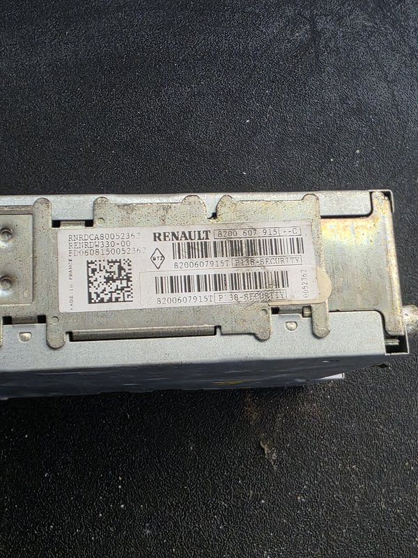 Radio Renault 8200607915C