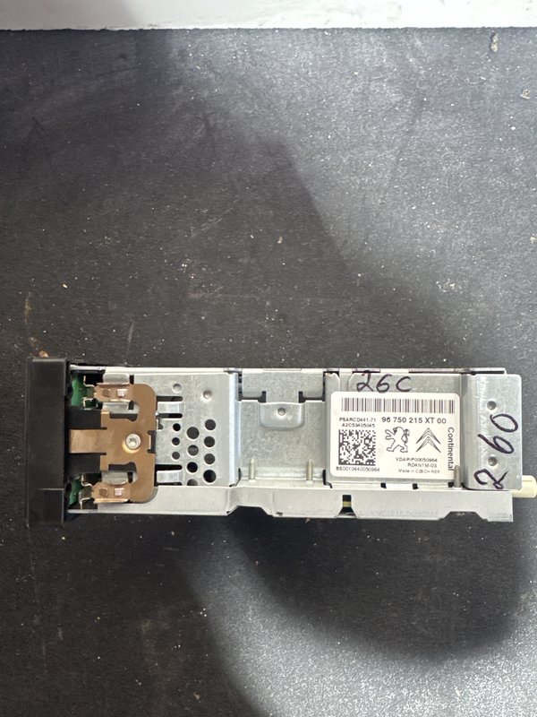 Radio Peugeot Citroen 96750215XT00