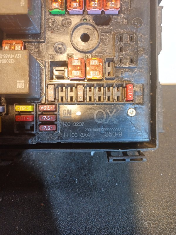 BSI GRUPO OPEL ASTRA 13313207