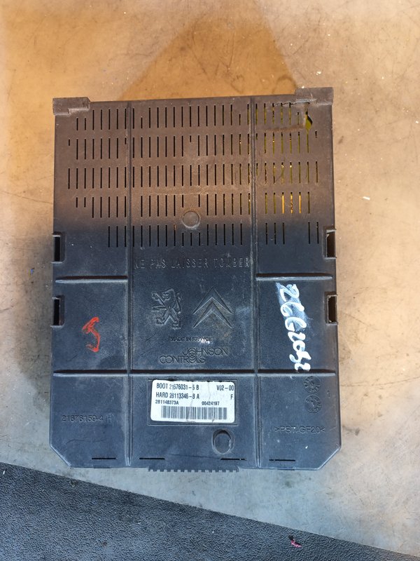 BSI PEUGEOT CITROEN 9660105980 H05-01