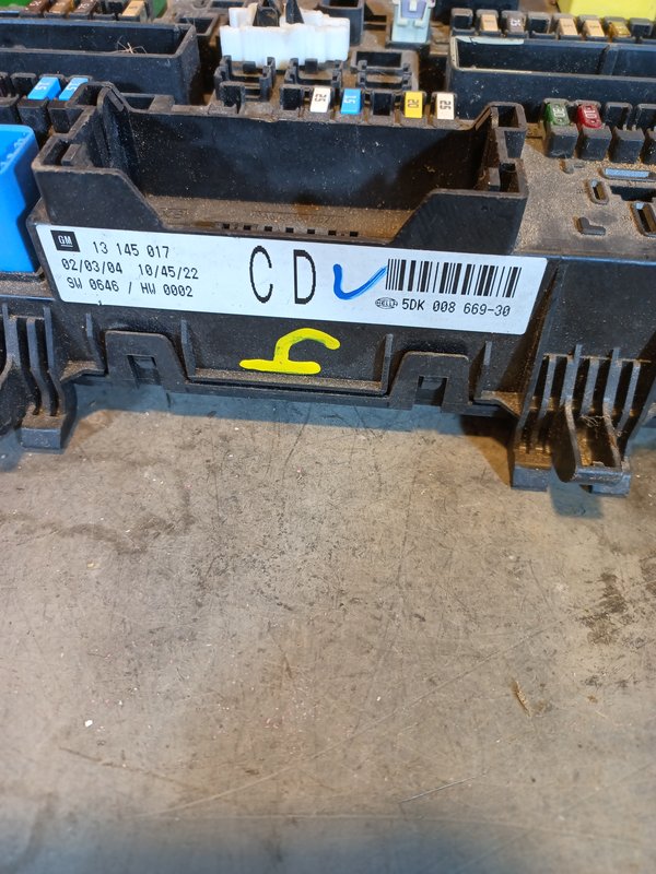 Modulo Astra H 13145017 CD