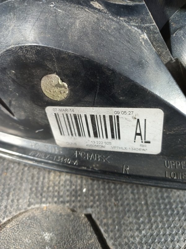 Farolim Trazeiro OPEL ASTRA H DIR 13222325