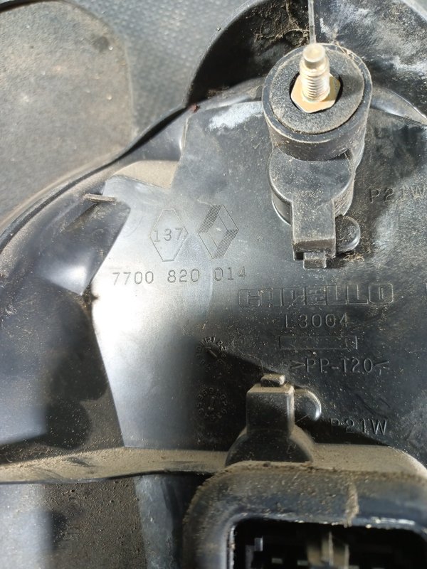 Farolim Trazeiro RENAULT TWINGO I DIR 7700820014