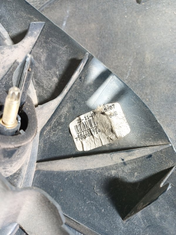 Farolim Trazeiro RENAULT KANGOO I DIR 7700308714