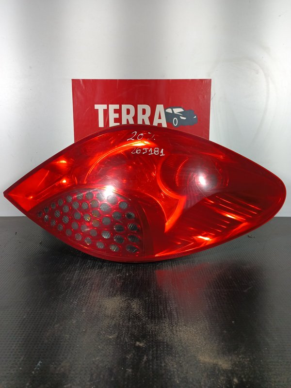 Farolim Trazeiro PEUGEOT 207 DIR 9649986580