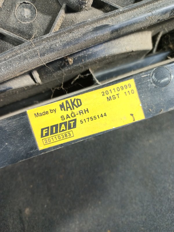 Farolim Trazeiro FIAT DOBLO I DIR 51755144
