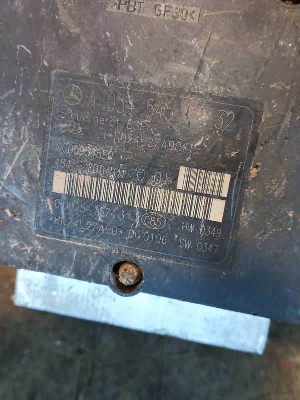 ABS - VA MERCEDES A0054312912