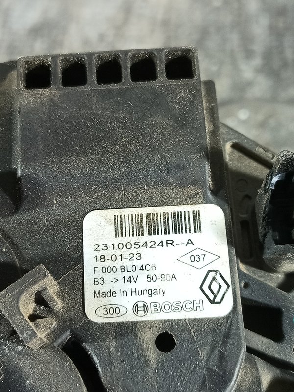 Alternador RENAULT 231005424RA