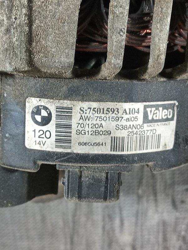 Alternador BMW 30I 7501593