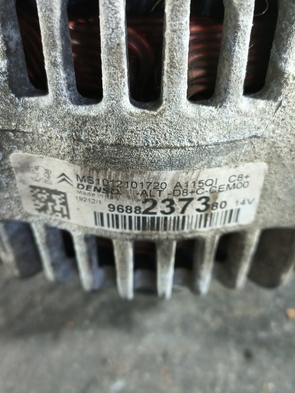 Alternador Grupo PSA 9688237380