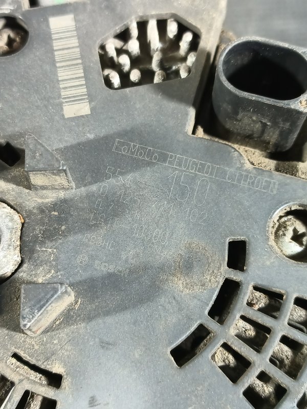 Alternador Grupo PSA 2.2 0125711102