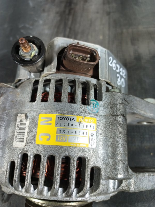 Alternador TOYOTA YARIS 1.4 2706033020