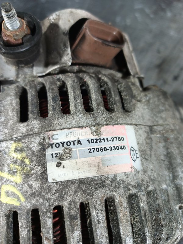 Alternador TOYOTA YARIS D40 1022112780