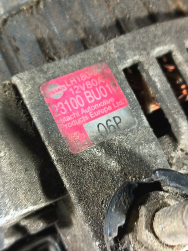 Alternador NISSAN ALMERA 23100BU010