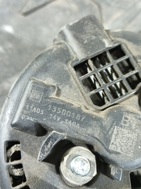 Alternador OPEL A17DTS 13500187